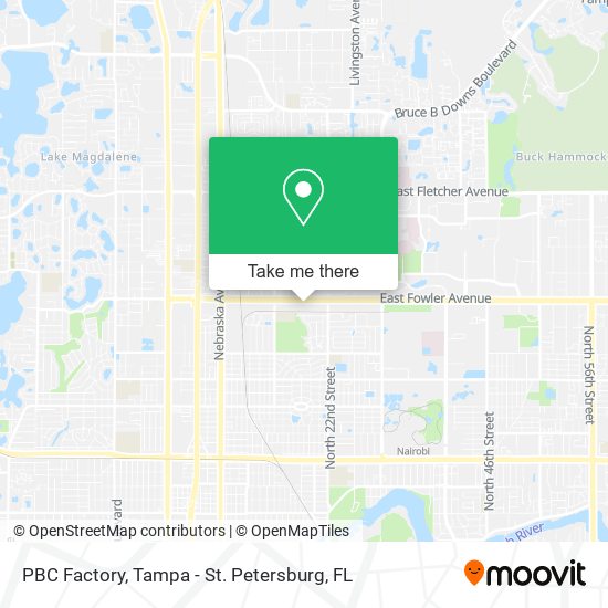 PBC Factory map