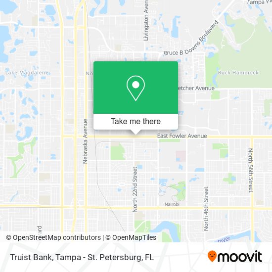 Truist Bank map
