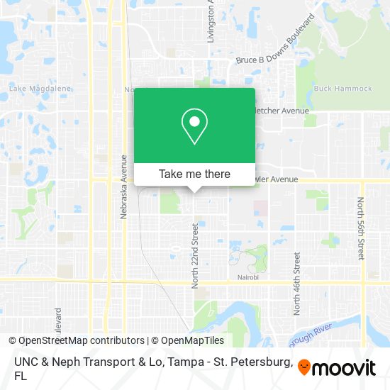 UNC & Neph Transport & Lo map