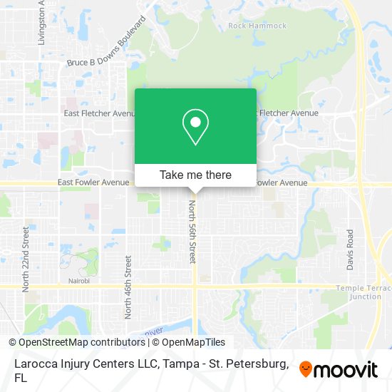 Mapa de Larocca Injury Centers LLC