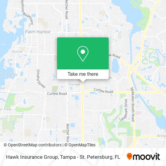 Mapa de Hawk Insurance Group