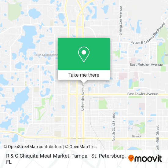 Mapa de R & C Chiquita Meat Market