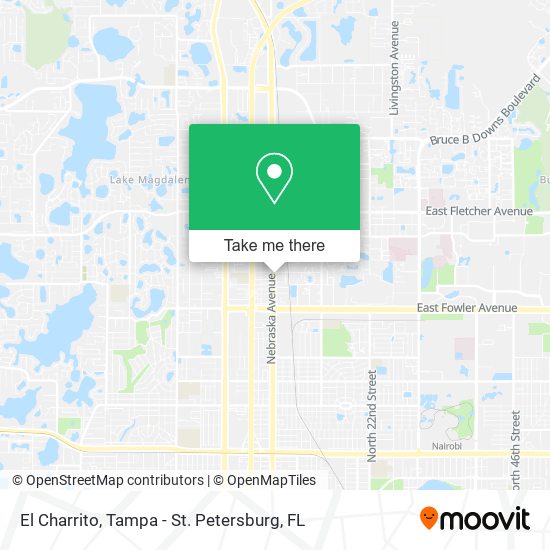 El Charrito map