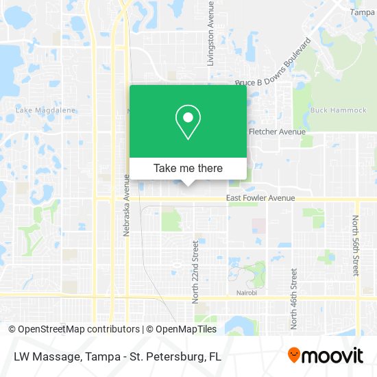 LW Massage map