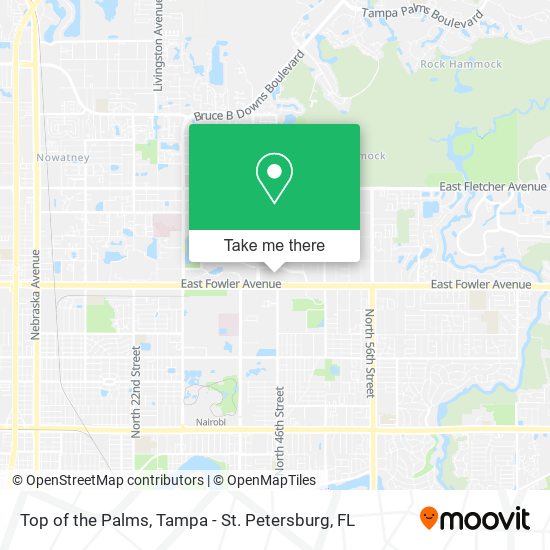 Mapa de Top of the Palms