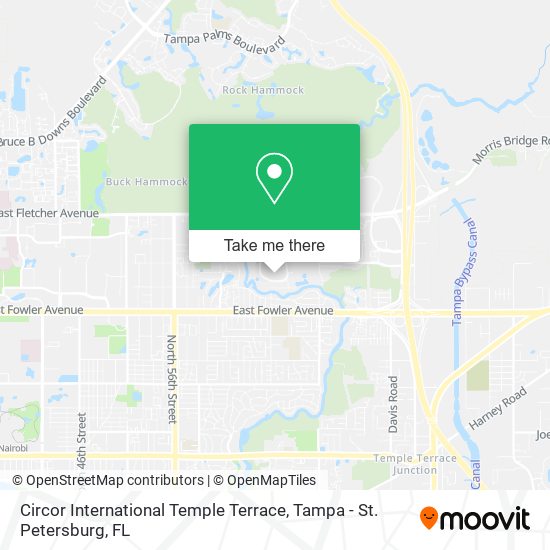 Circor International Temple Terrace map