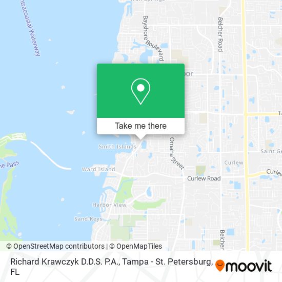 Mapa de Richard Krawczyk D.D.S. P.A.