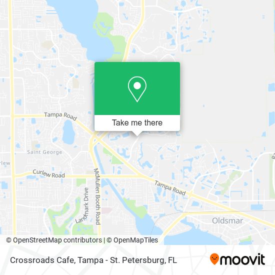 Crossroads Cafe map