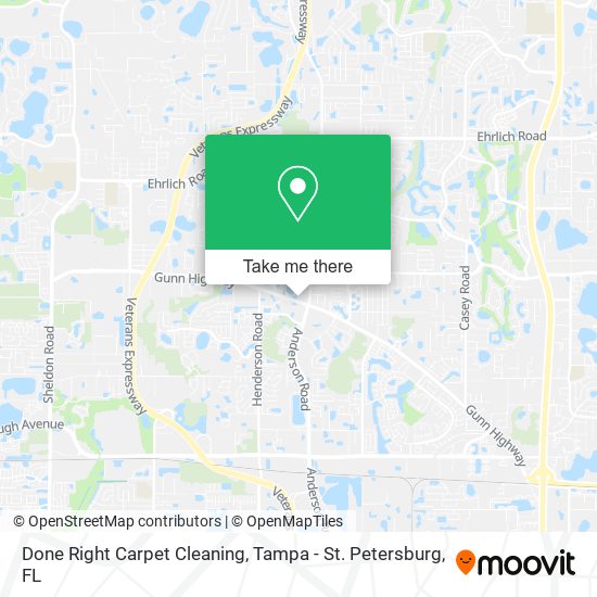 Done Right Carpet Cleaning map