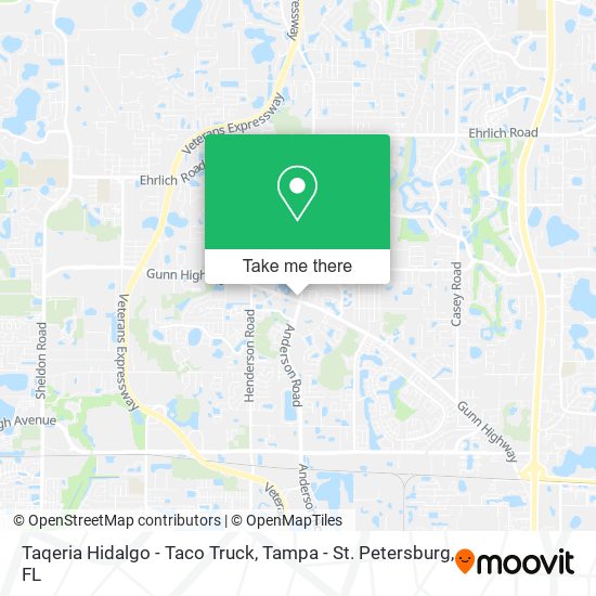 Taqeria Hidalgo - Taco Truck map