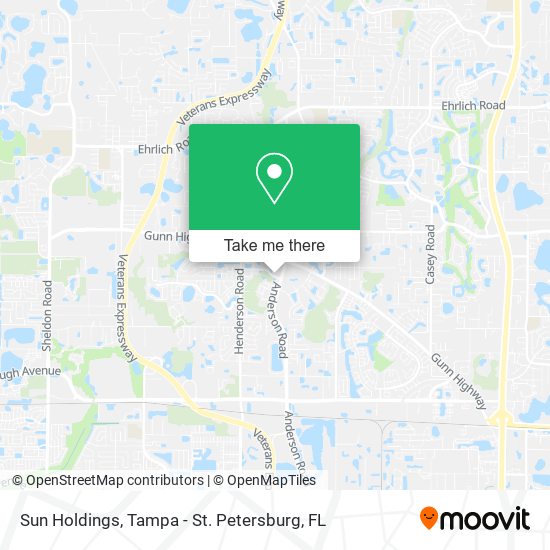 Sun Holdings map