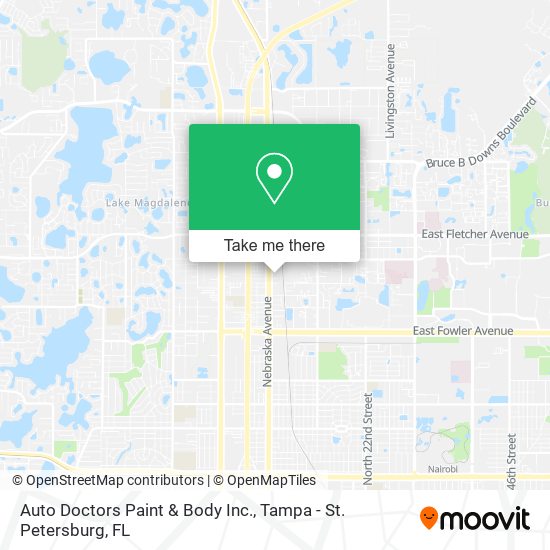 Auto Doctors Paint & Body Inc. map