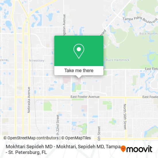 Mokhtari Sepideh MD - Mokhtari, Sepideh MD map