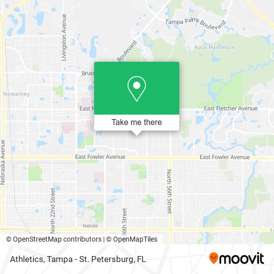 Mapa de Athletics