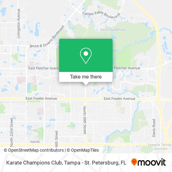 Mapa de Karate Champions Club