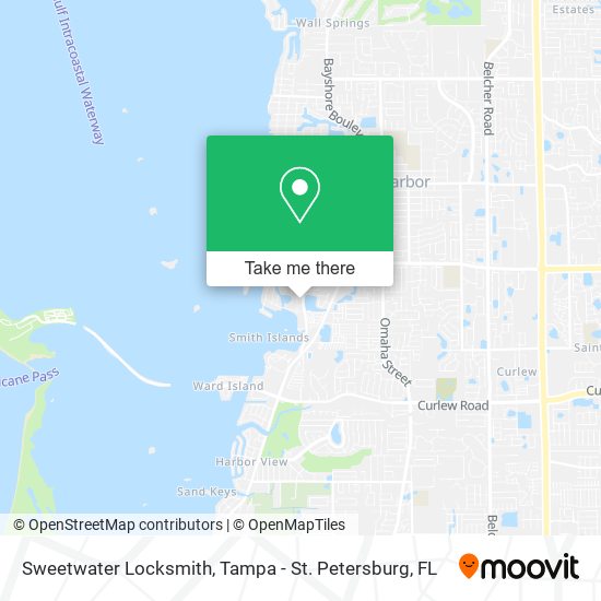Mapa de Sweetwater Locksmith