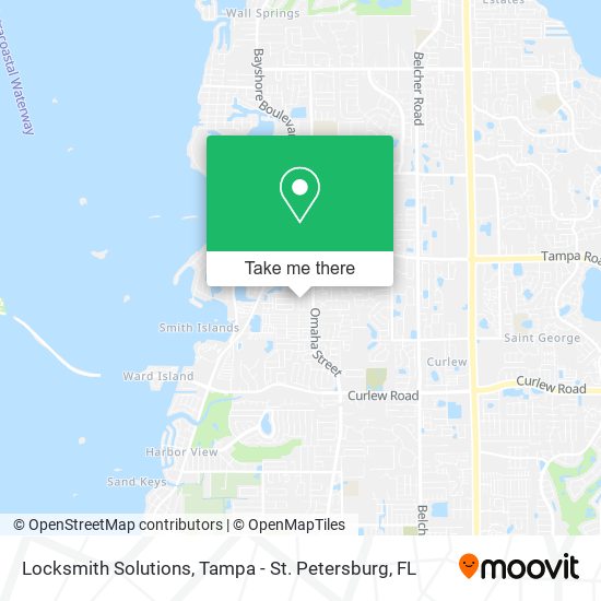 Locksmith Solutions map