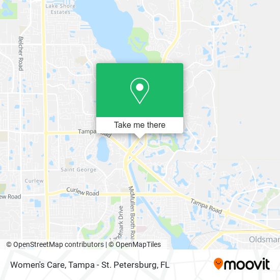 Women's Care map