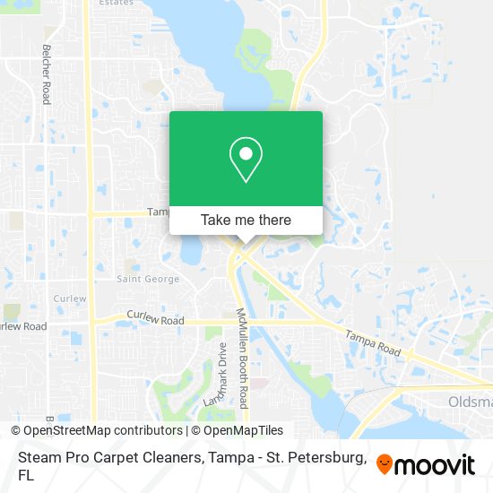 Steam Pro Carpet Cleaners map