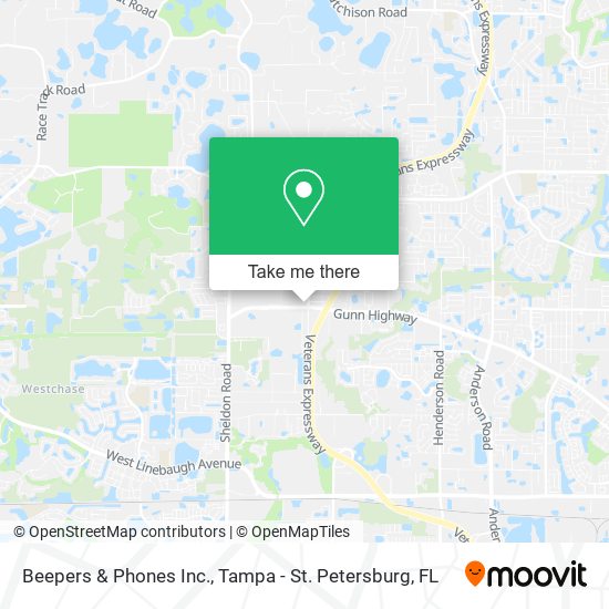 Mapa de Beepers & Phones Inc.