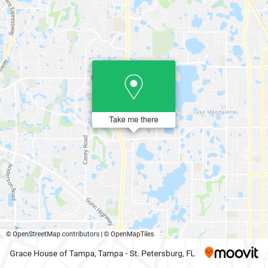 Mapa de Grace House of Tampa