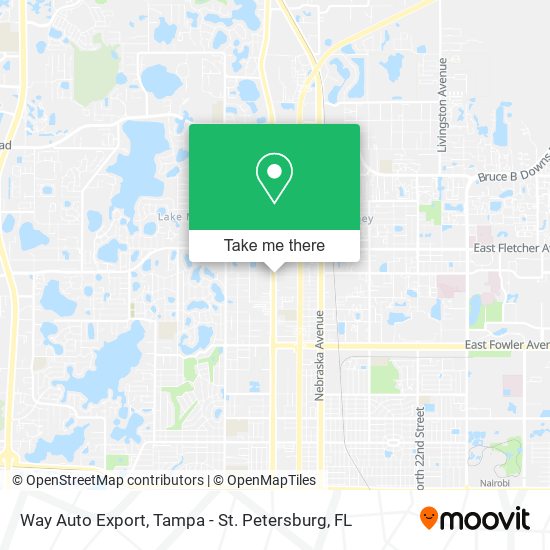 Mapa de Way Auto Export