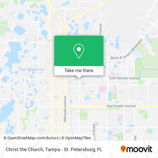 Christ the Church map