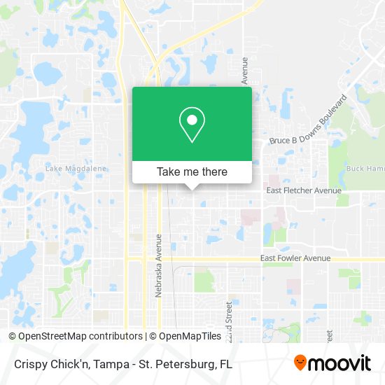 Crispy Chick'n map