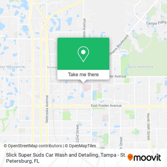 Mapa de Slick Super Suds Car Wash and Detailing