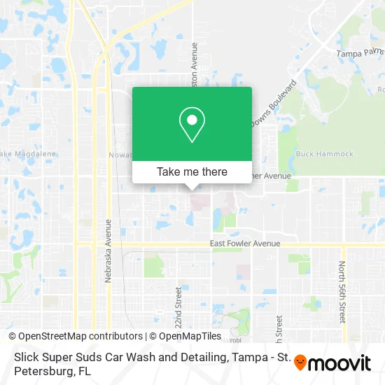 Slick Super Suds Car Wash and Detailing map