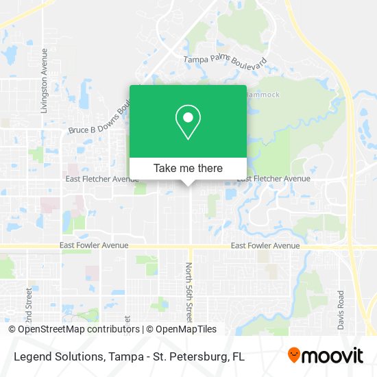 Mapa de Legend Solutions