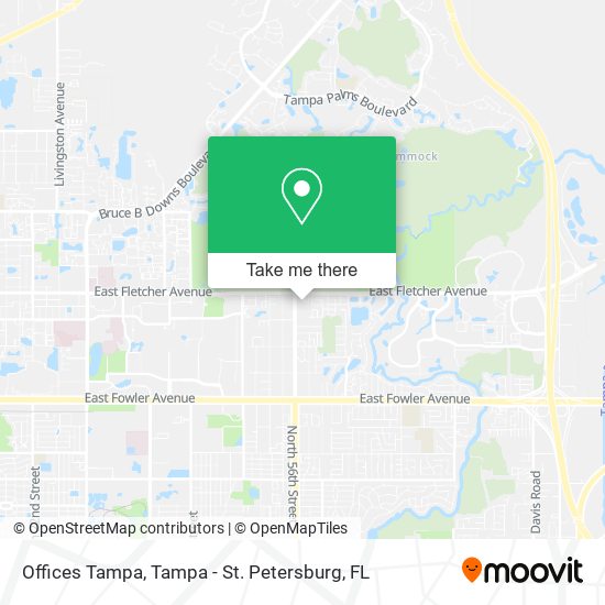 Offices Tampa map