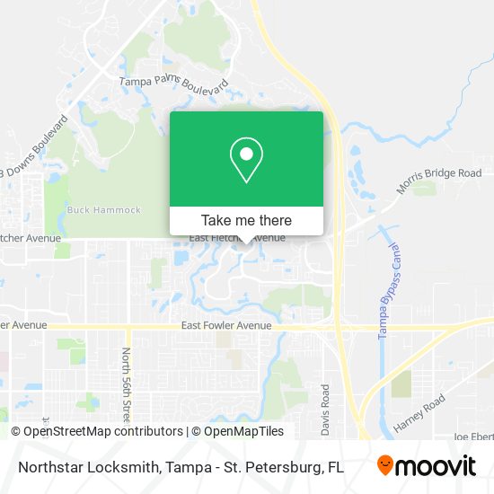 Northstar Locksmith map