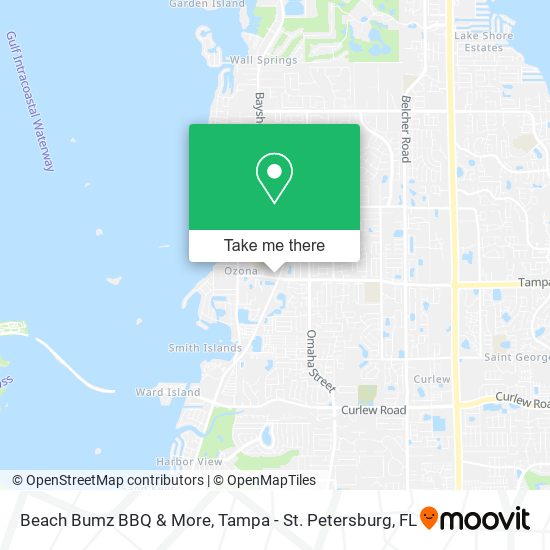 Mapa de Beach Bumz BBQ & More