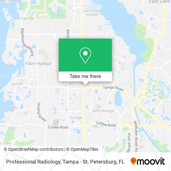 Professional Radiology map