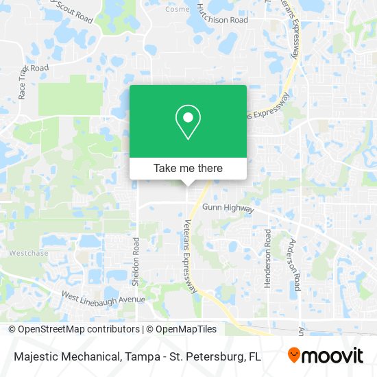 Majestic Mechanical map