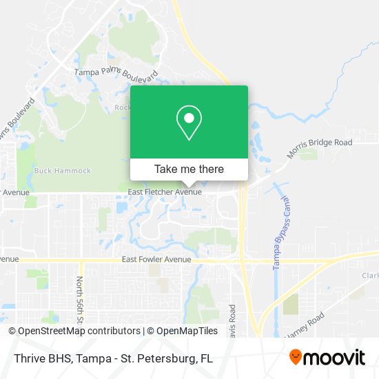 Mapa de Thrive BHS