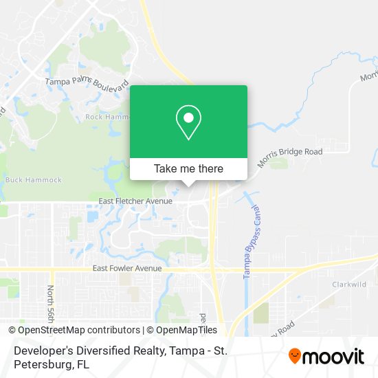 Developer's Diversified Realty map