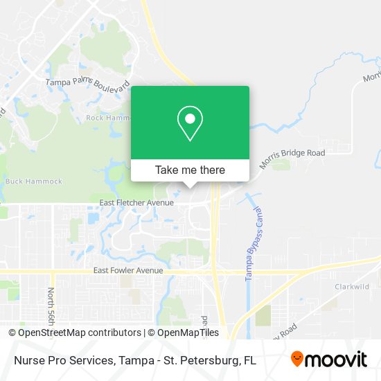 Mapa de Nurse Pro Services