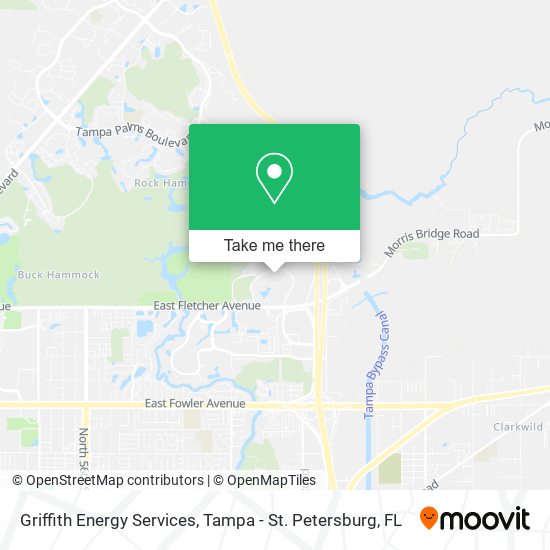 Griffith Energy Services map