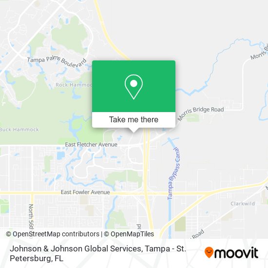 Johnson & Johnson Global Services map