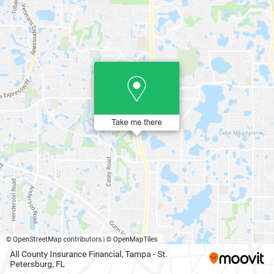 Mapa de All County Insurance Financial