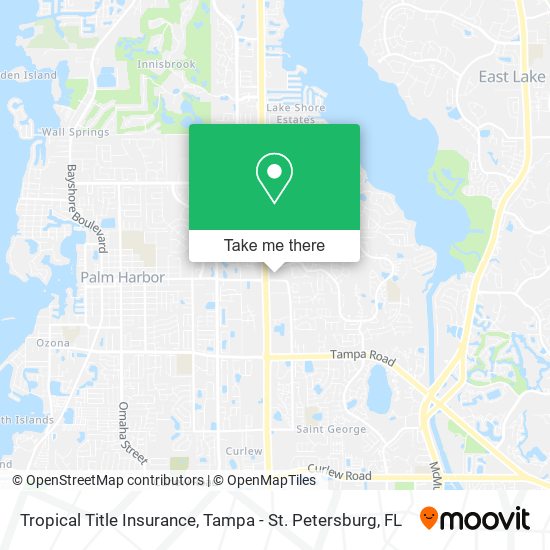 Tropical Title Insurance map