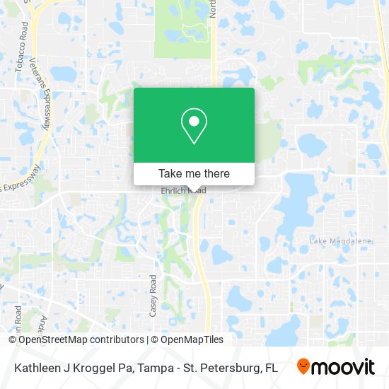 Kathleen J Kroggel Pa map
