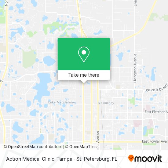 Action Medical Clinic map