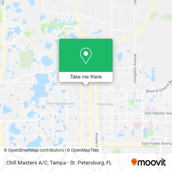Chill Masters A/C map