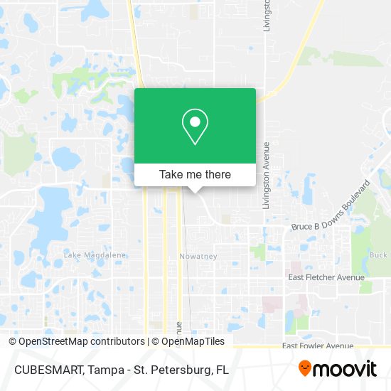 CUBESMART map