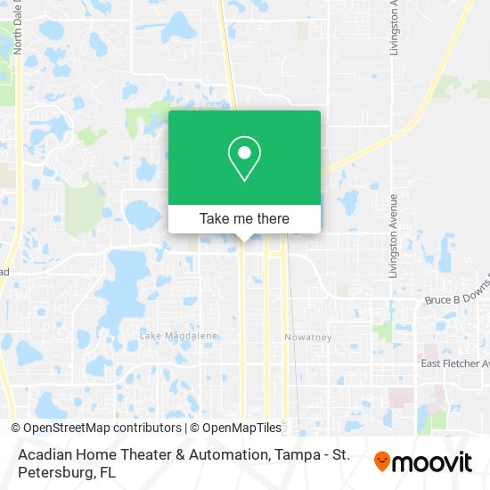 Mapa de Acadian Home Theater & Automation