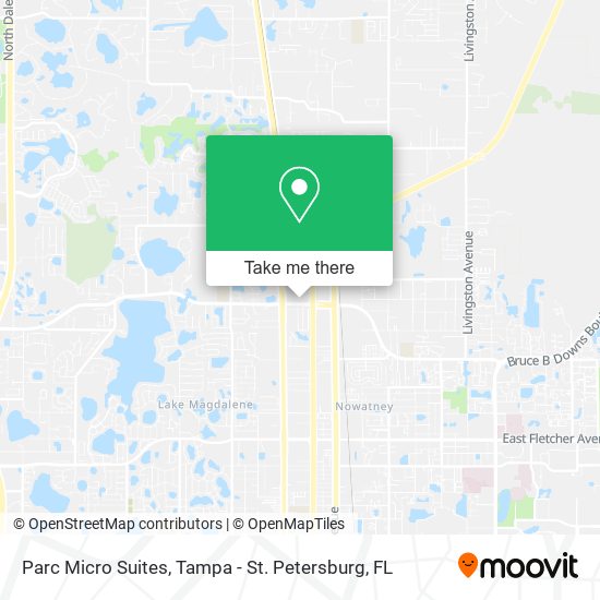 Mapa de Parc Micro Suites