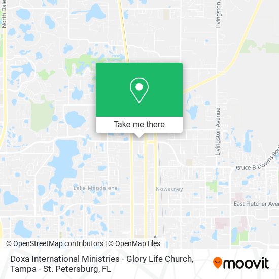 Mapa de Doxa International Ministries - Glory Life Church
